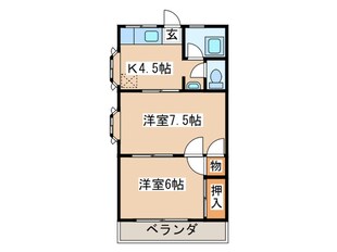 ラ・フォ－レ玉川学園の物件間取画像